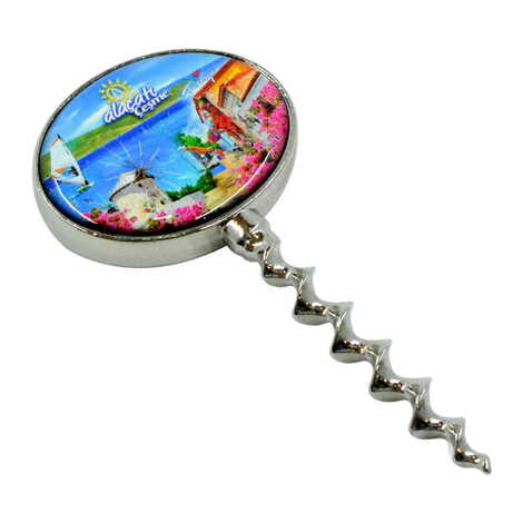 Toptan Çeşme Temalı Myros Metal Tirbüşon - 1