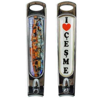 Toptan Çeşme Temalı Myros Tırnak Makası 16x80x15 mm - 3