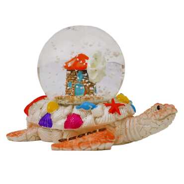 Çeşme Themed Polyester Snow Globe 45 mm - 7