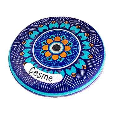 Çeşme Temalı Polyester Taş Magnet - 5