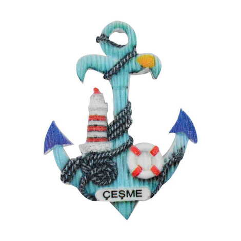 Toptan Çeşme Temalı Polyester Uv Baskılı Magnet - 7