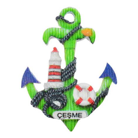 Toptan Çeşme Temalı Polyester Uv Baskılı Magnet - 8