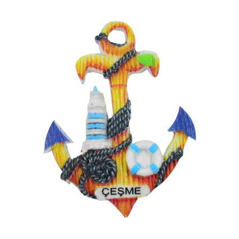 Toptan Çeşme Temalı Polyester Uv Baskılı Magnet - 9