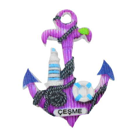 Toptan Çeşme Temalı Polyester Uv Baskılı Magnet - 10