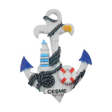 Toptan Çeşme Temalı Polyester Uv Baskılı Magnet - 11