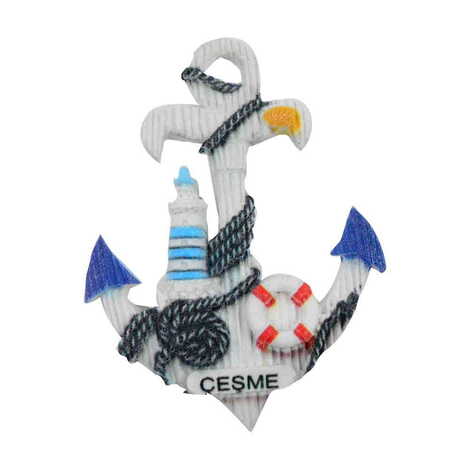 Toptan Çeşme Temalı Polyester Uv Baskılı Magnet - 11