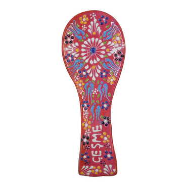 Myros - Cesme Themed Turkish Ceramic Relief Serie B Spoon Rest