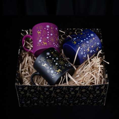 Christmas Special Collection Triple Mug Gift Box - 1