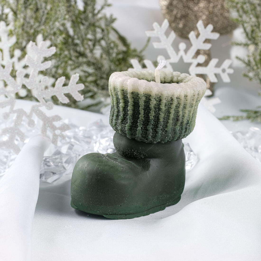 Christmas Stocking Candle Myros