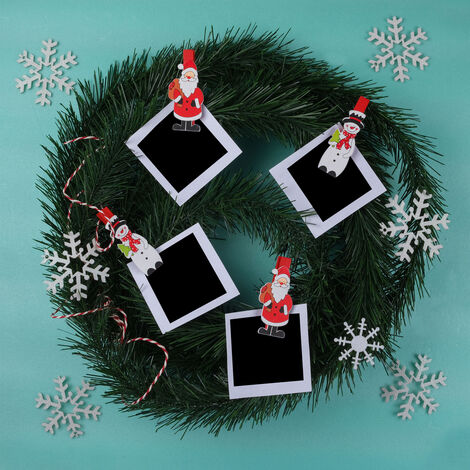 Christmas Themed Christmas Themed Set of Four Pegs - 3
