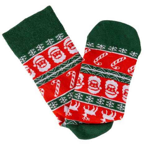Christmas Themed Colorful Socks - 6