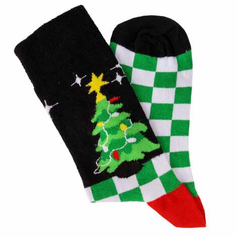 Christmas Themed Colorful Socks - 7