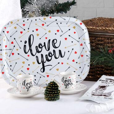 Myros - Christmas Themed Couples Special Coffee Enjoyment Set