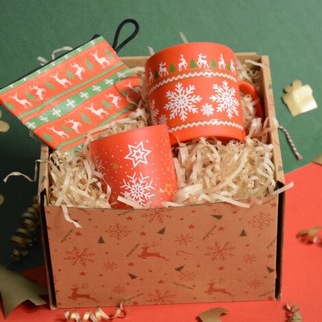 Christmas Themed Crimson Set