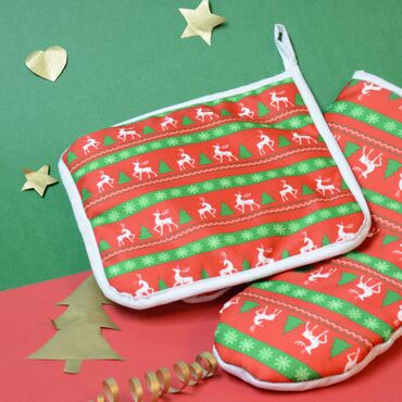 Myros - Christmas Themed Customised Digital Printed Pot Holder 200x200 mm
