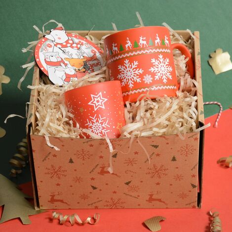 Christmas Themed Mug & Candle Set