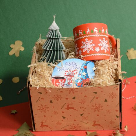Christmas Themed Mug Gift Set
