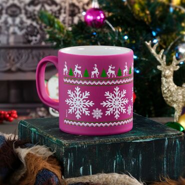 Christmas Themed Mutual Coffee Set - Thumbnail