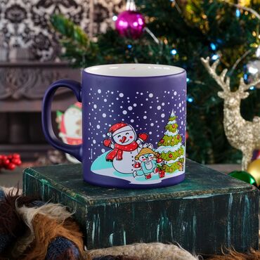 Christmas Themed Mutual Coffee Set - Thumbnail
