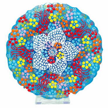 Toptan 18 Cm İnci̇-dantel Tabak - Myros