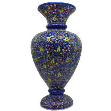 Toptan 40 Cm Kabartma Vazo - Myros