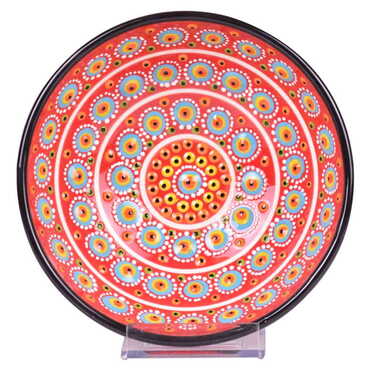 Toptan Çini Mandala Kase 16 cm - Thumbnail