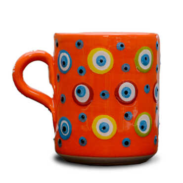 Nazar Ceramic Embossed Mug - 2