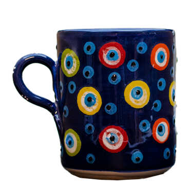 Nazar Ceramic Embossed Mug - 3