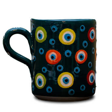 Nazar Ceramic Embossed Mug - 4