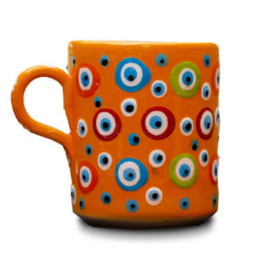 Nazar Ceramic Embossed Mug - 5