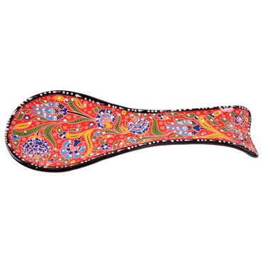 Myros - Çini Özel Kabartma Kaşık Altlığı