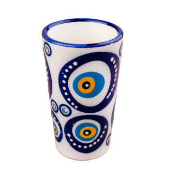ÇİNİ SHOT BARDAK ÖZEL NAZAR - 3