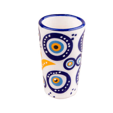 ÇİNİ SHOT BARDAK ÖZEL NAZAR - 4