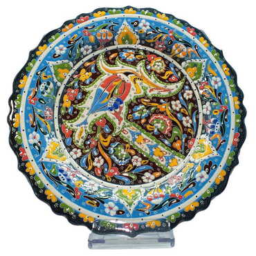 Toptan 30 Cm Tabak Kazima Kabartma - 3