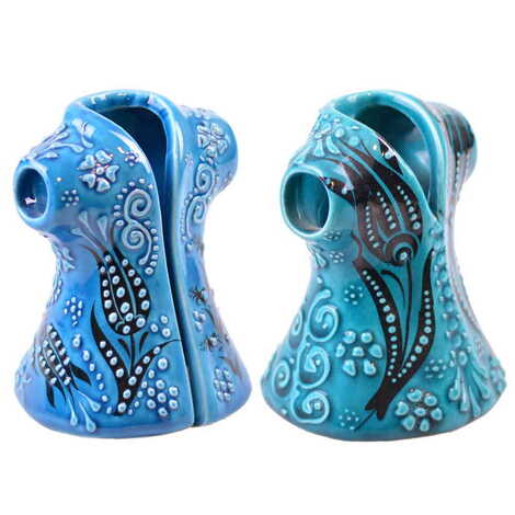 Turkish Ceramic Kaftan Figurine 5 Cm - 3