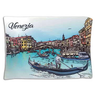 City Themed Customised Digital Print Cushion 300x500 mm - Thumbnail