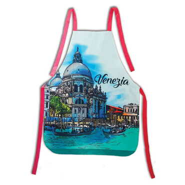 Myros - City Themed Customised Digital Printed Apron 600x800 mm