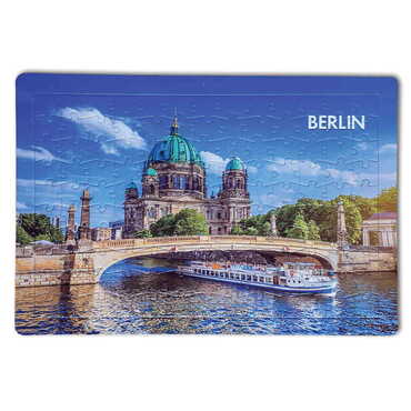 City Themed Customised Paper Jigsaw Puzzle 270x400 mm - Thumbnail