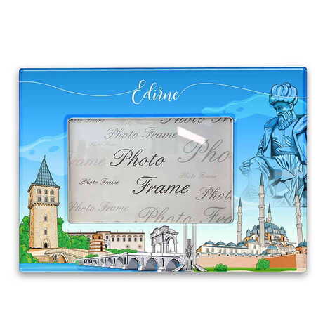 City Themed Epoxy Photo Frame Travel Souvenir 10x15 Cm