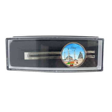 City Themed Metal Tie Clip - Thumbnail