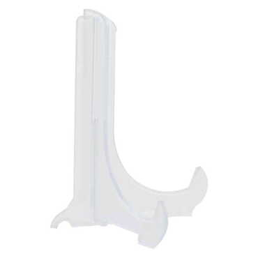 Clear Plastic Plate Display Stand 12Cm - 2
