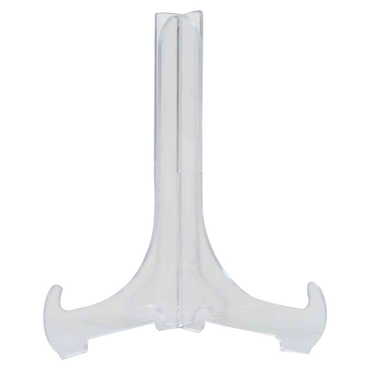 Myros - Clear Plastic Plate Display Stand 15Cm