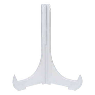 Clear Plastic Plate Display Stand 18Cm - 1