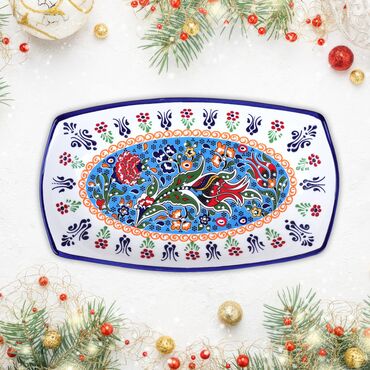 Wholesale Special Kab. Deep China Boat Plate 29x18x4 Cm - Myros