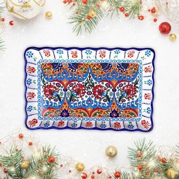 Wholesale Custom Kab. Rectangular Presentation Plate 275 X 175 X 35 Mm - Myros