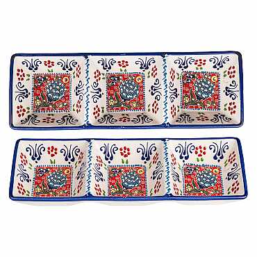 Wholesale Custom Embossing 3 Piece Square Cookie Holder - 1