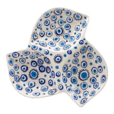 Wholesale Evil Eye 3 Leaf Cookie Holder - 4