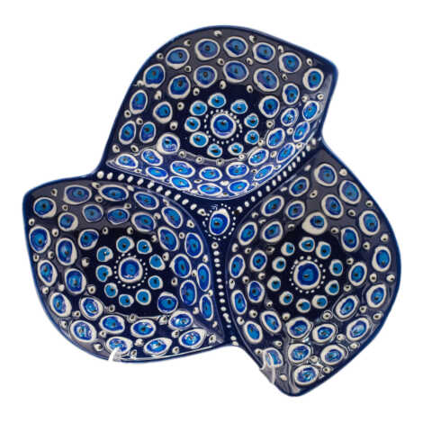 Wholesale Evil Eye 3 Leaf Cookie Holder - 1