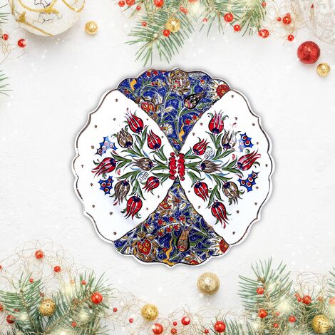 Wholesale Gold Series 30 Cm Chinese Plate - 1