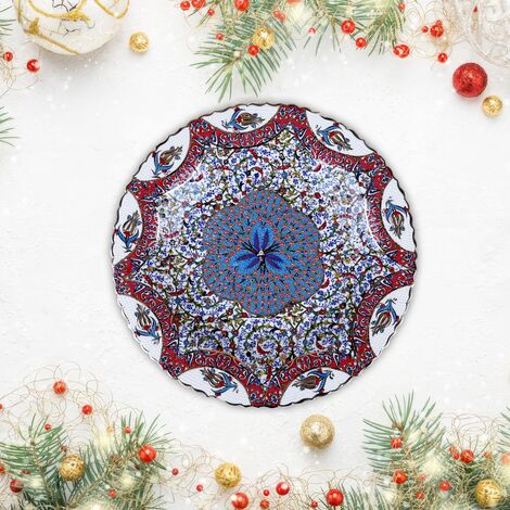 Wholesale Gold Series 40 Cm Chinese Plate - 1